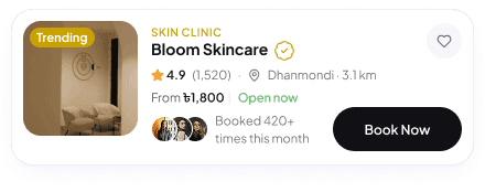 Bloom Skincare listing